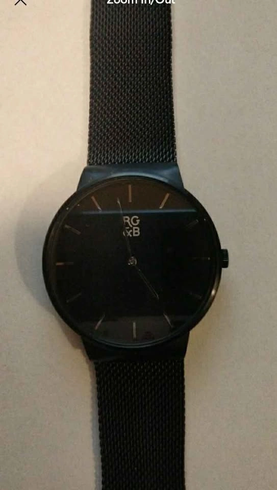 RG&B Rose gold and black Watch - photo 2