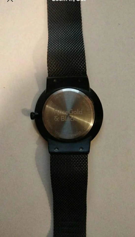 RG&B Rose gold and black Watch - photo 4