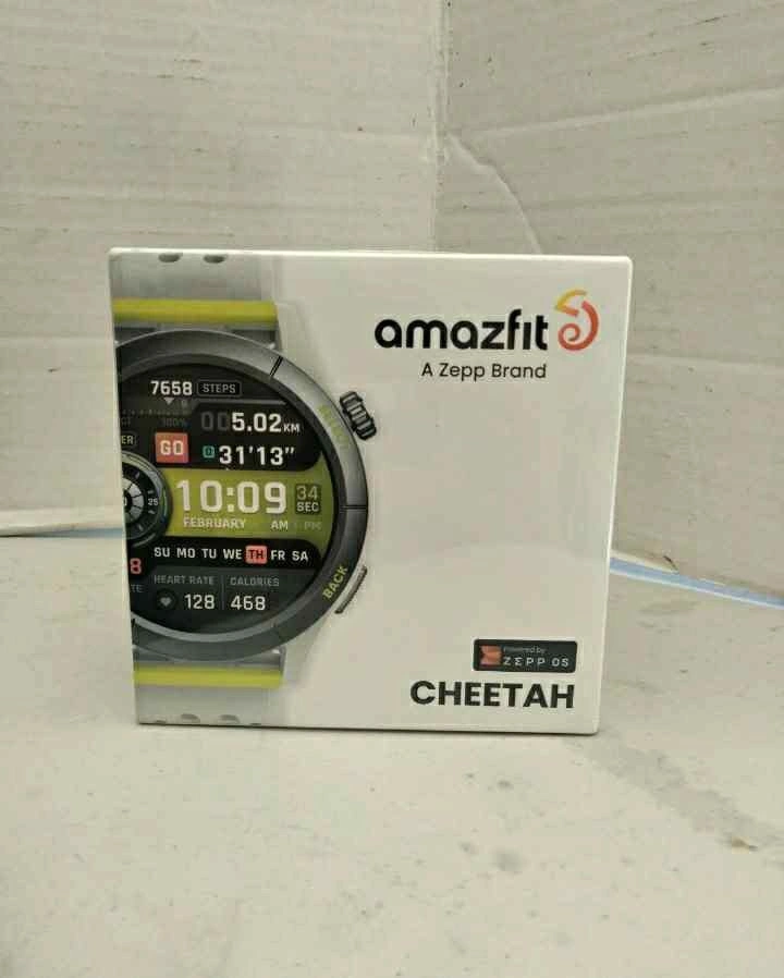 Amazfit Cheetah (Round) Smart Watch, 14 Day Battery, Dual-band G