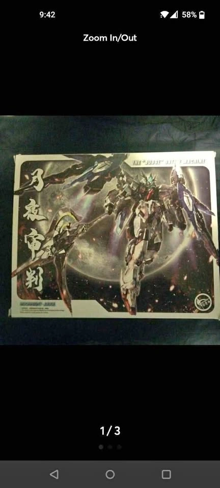 Zero Gravity Moonnight Judge Blue Version Figure Model Kit