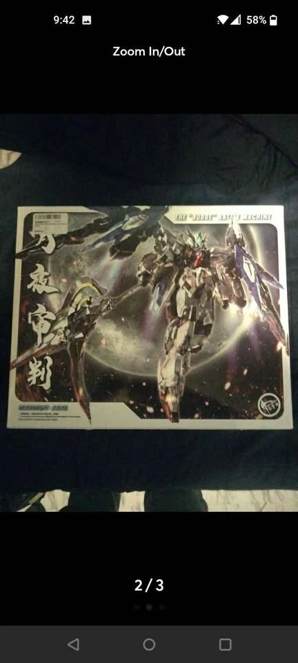 Zero Gravity Moonnight Judge Blue Version Figure Model Kit - photo 2