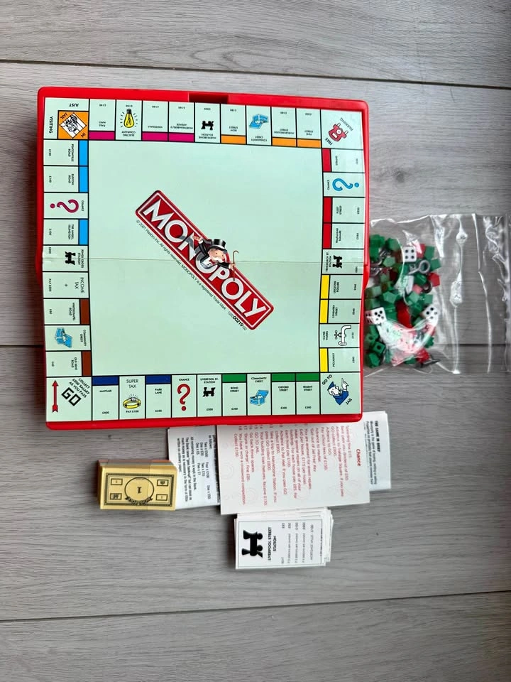 Mini travel Monopoly Board Game