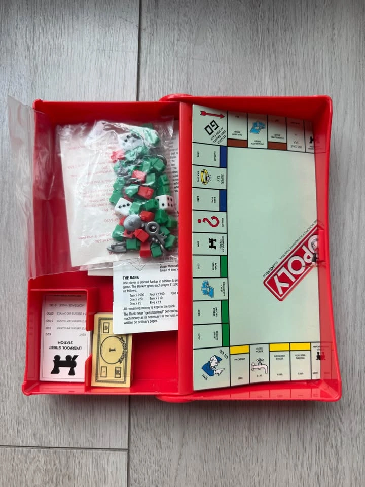 Mini travel Monopoly Board Game - photo 2