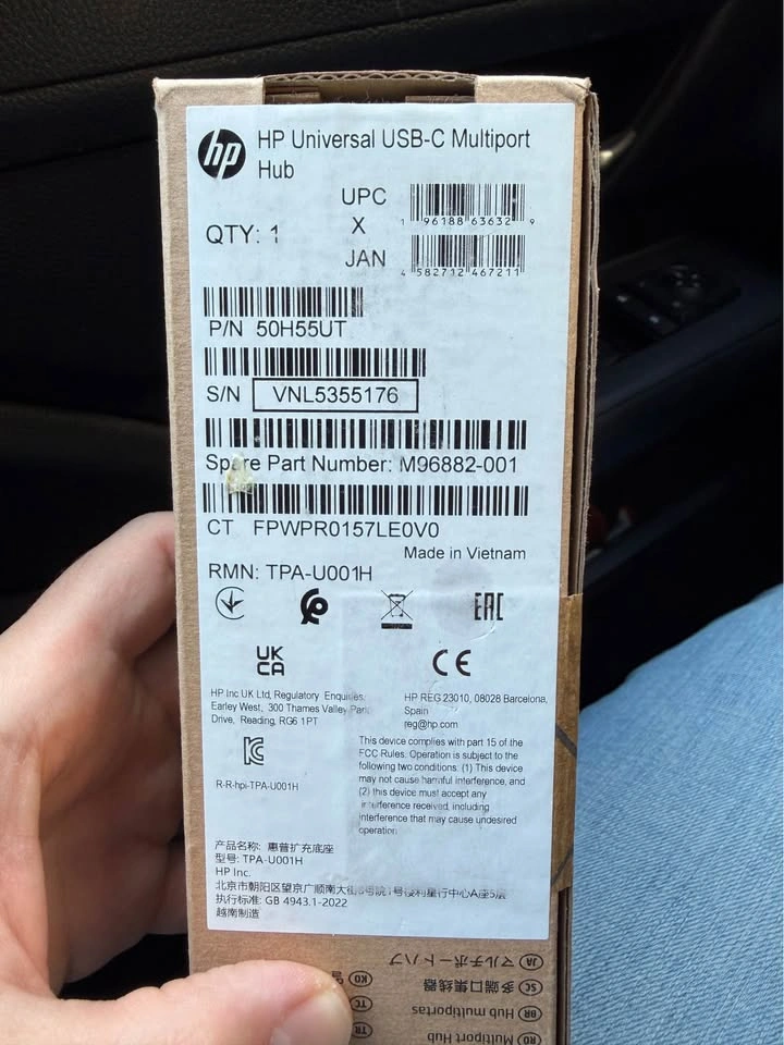 HP Universal USB-C Multiport Hub 50H55UT - photo 3