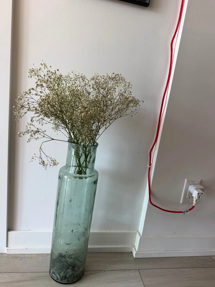 Tall glass vase from home sense - photo 2