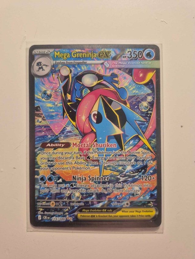 Mega Greninja ex SIR Chaos Rising
