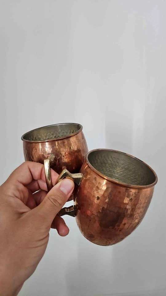 Handmade Copper Cups for Coktails