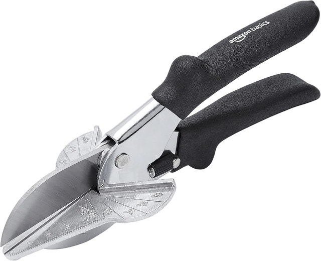 NEW AmazonBasics Multi Angle Miter Hand Shear- Cuts 45-135 Deg