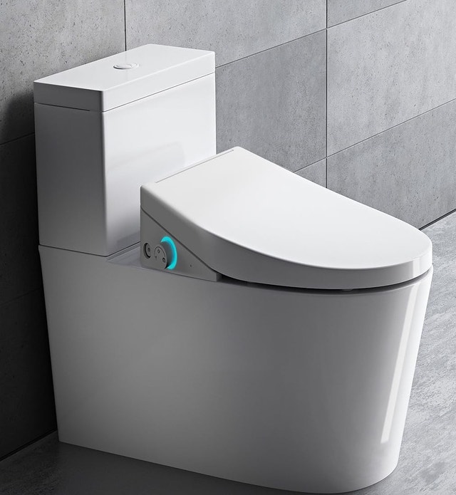 NEW ComfyBidet Heated Bidet Seat Elongated Toilet Wireless Remot