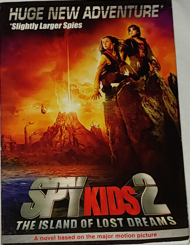 Spy Kids 2 The Island of Lost Dreams Huge New Adventure Book