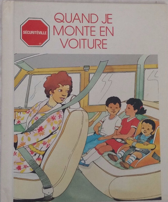 Quand de Monte en Voiture - FRENCH Hard Cover Book