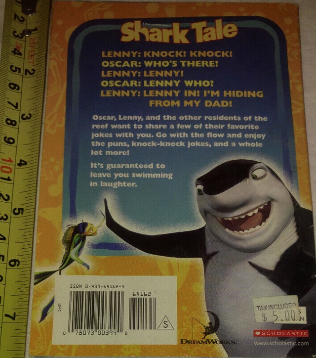 Shark Tale Movie Joke Book by Scholastic - photo 2