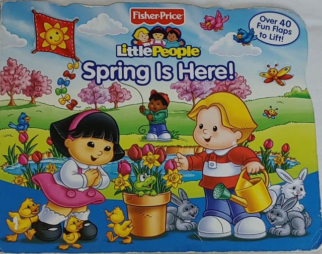 Fisher Price Little People 2in1 School Days & Spring Books - photo 4