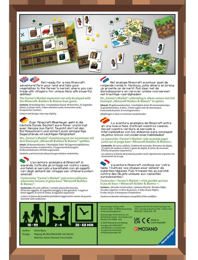 NEW Minecraft: Builders & Biomes - Farmer's Market - photo 3
