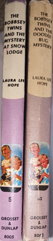 2 The Bobbsey Twins #5 & 62 Vintage 1960 & 1969 Hard Cover Books - photo 2