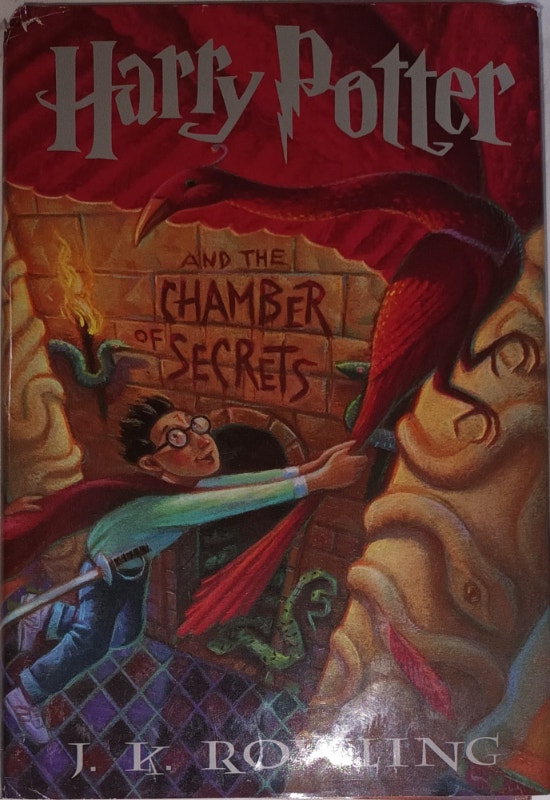 Harry Potter and The Chamber of Secrets 1999 Hardcover Book