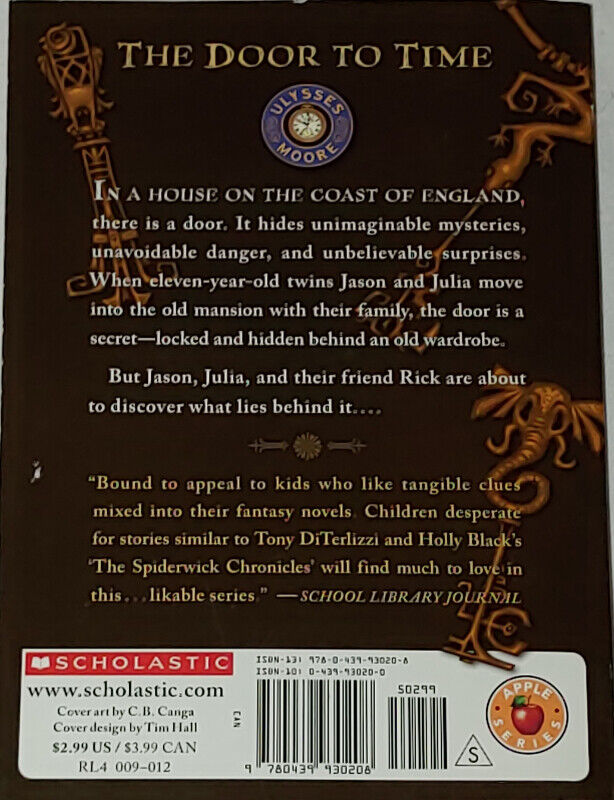 The Door to Time Book by Scholastic - photo 2