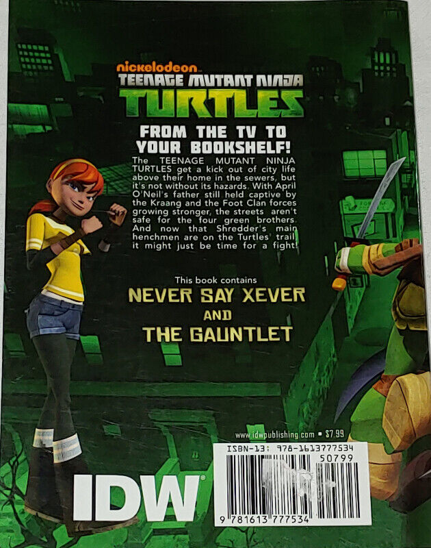 Teenage Mutant Ninja Turtles Never Say Xever / The Gauntlet Book - photo 2