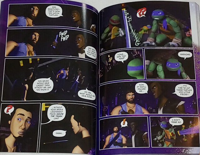 Teenage Mutant Ninja Turtles Never Say Xever / The Gauntlet Book - photo 3