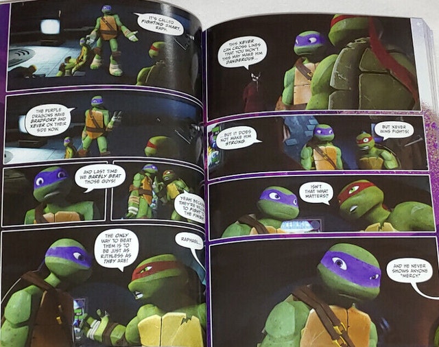 Teenage Mutant Ninja Turtles Never Say Xever / The Gauntlet Book - photo 4