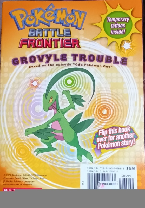 Pokémon 2in1 Battle Frontier Book - Deoxys in Danger / Grovyle T - photo 2