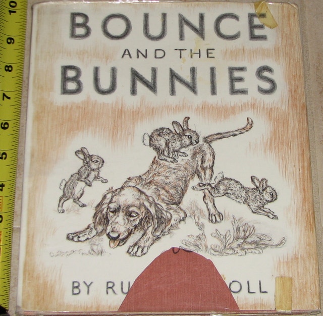 Vintage Bounce and the Bunnies Hard Cover Book