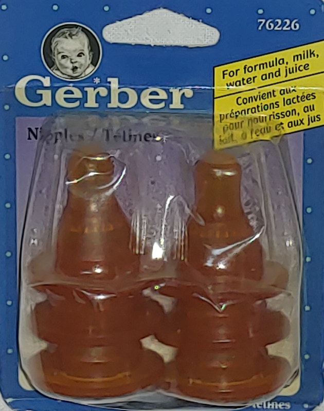 NEW Gerber - No Spill Cup Replacement Valves & 0-6 mth Slow Flow - photo 3