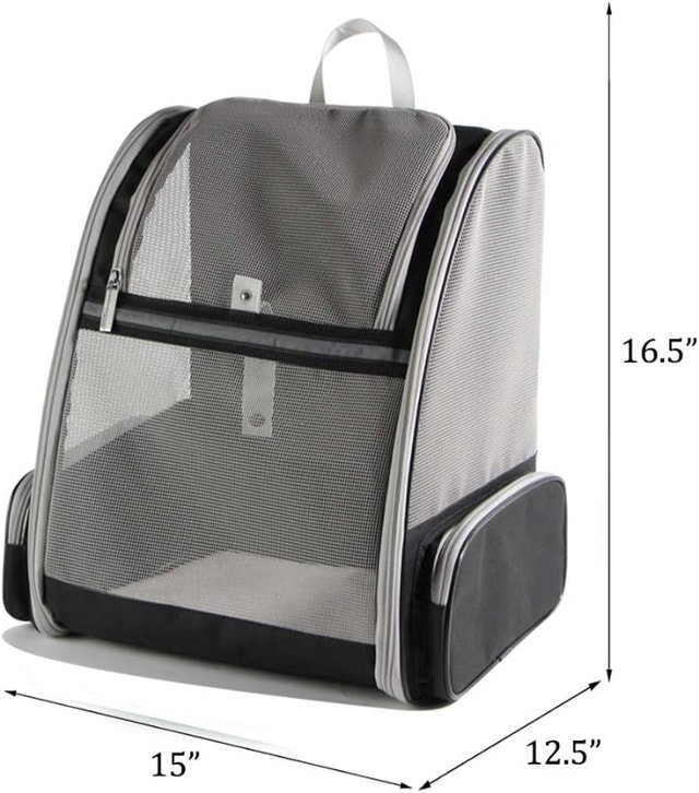 NEW Cat Backpack Carrier, Full Ventilation for Small Pets - photo 2