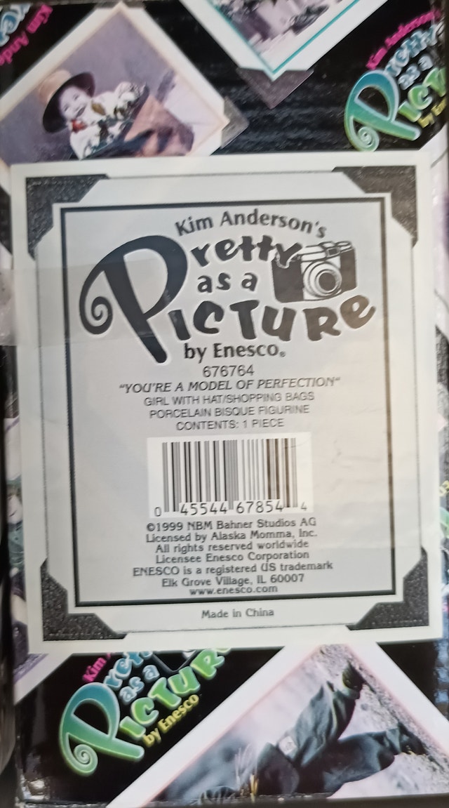 Kim Anderson's Pretty as a Picture by Enesco 1999 NMB Bahner - photo 5