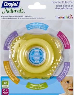NEW Munchkin Orajel - Front Teeth Teethers