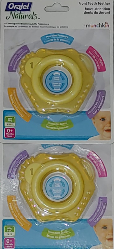 NEW Munchkin Orajel - Front Teeth Teethers - photo 4