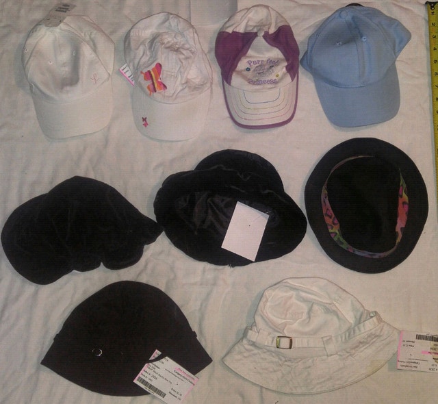 Large Variety of Girls Hats - Baseball, Velvet, Mittens, etc. - photo 2