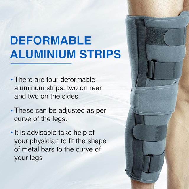 NEW Wonder Care Knee Immobilizer Brace for Knee support - photo 3
