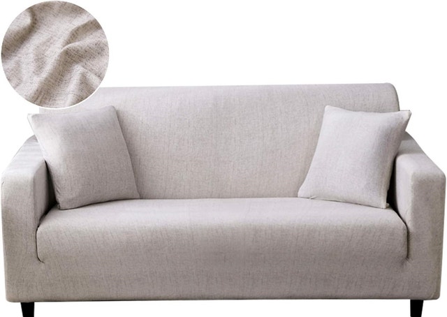 NEW JOYDREAM 1 Piece Sofa Covers for 3 Cushion Couch Stretch