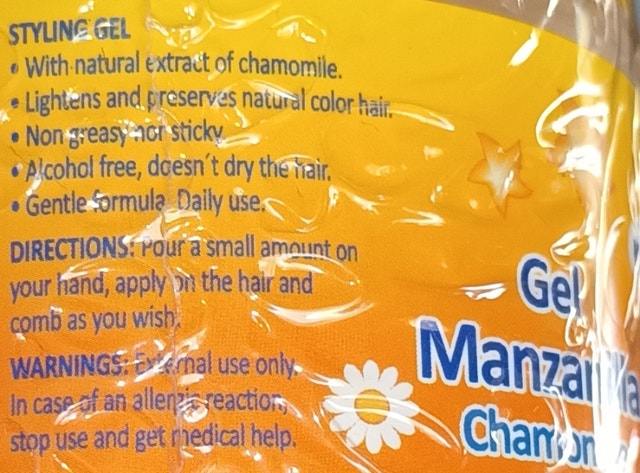 NEW Ricitos de Oro Chamomile Clarifying Baby Hair Styling Gel - photo 4