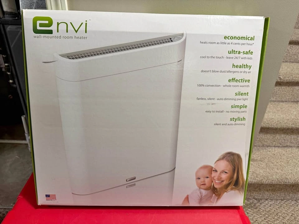 Envi 220v Hardwired Electric Panel Wall Heater - 3rd Gen