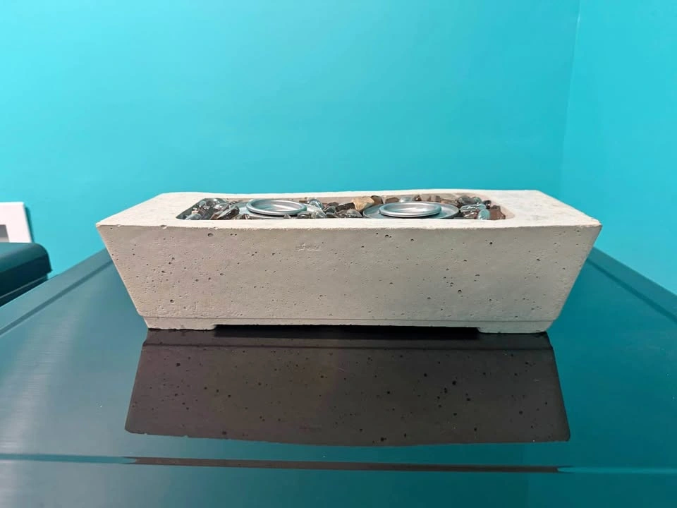 Decorative Tabletop Fuel Burner – $30
