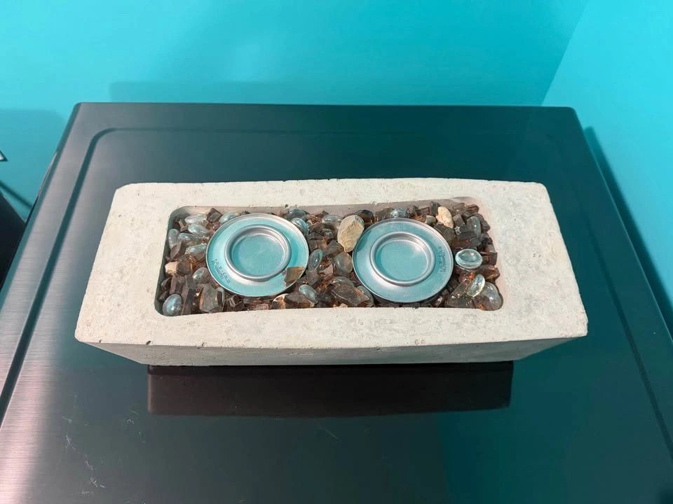 Decorative Tabletop Fuel Burner – $30 - photo 2