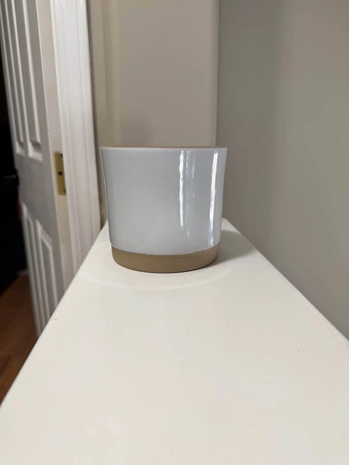 Small Ceramic Plant Pot – $5
