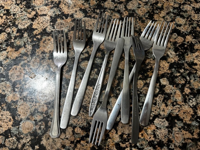 Stainless Steel Fork Collection