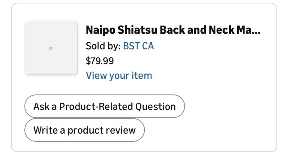 Shiatsu Back and Neck Massager - photo 3