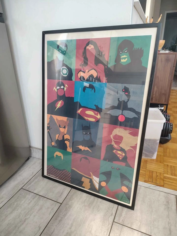 DC Comics Superhero Poster Frame - photo 2