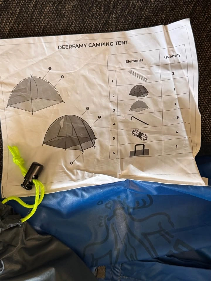 DEERFAMY Camping Tent - photo 4