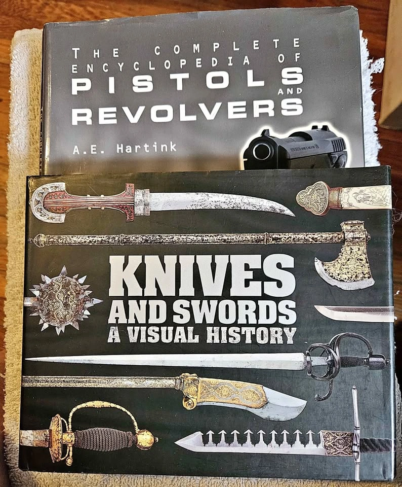 History of Guns and Knives 2 books