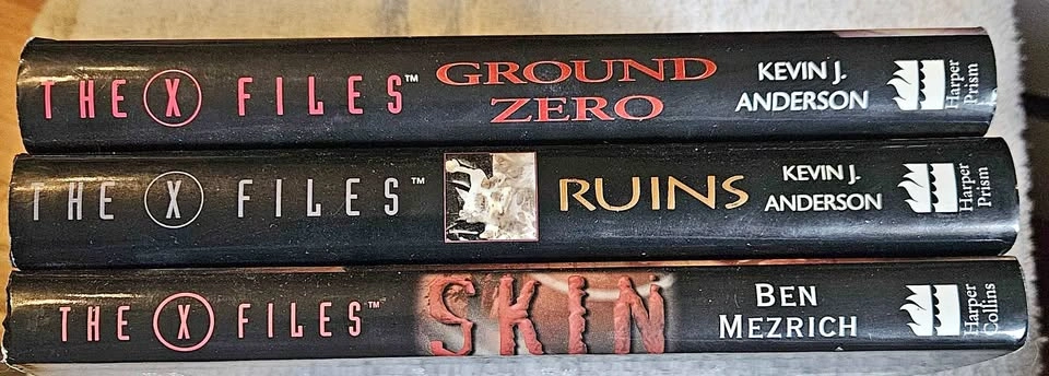 The X-Files Books - Ground Zero, Ruins, Skin