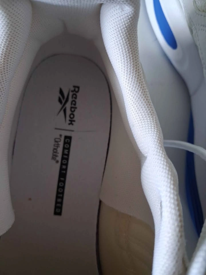 Reebok Solution M/D White Blue Sneakers Men's Size 12 - photo 2