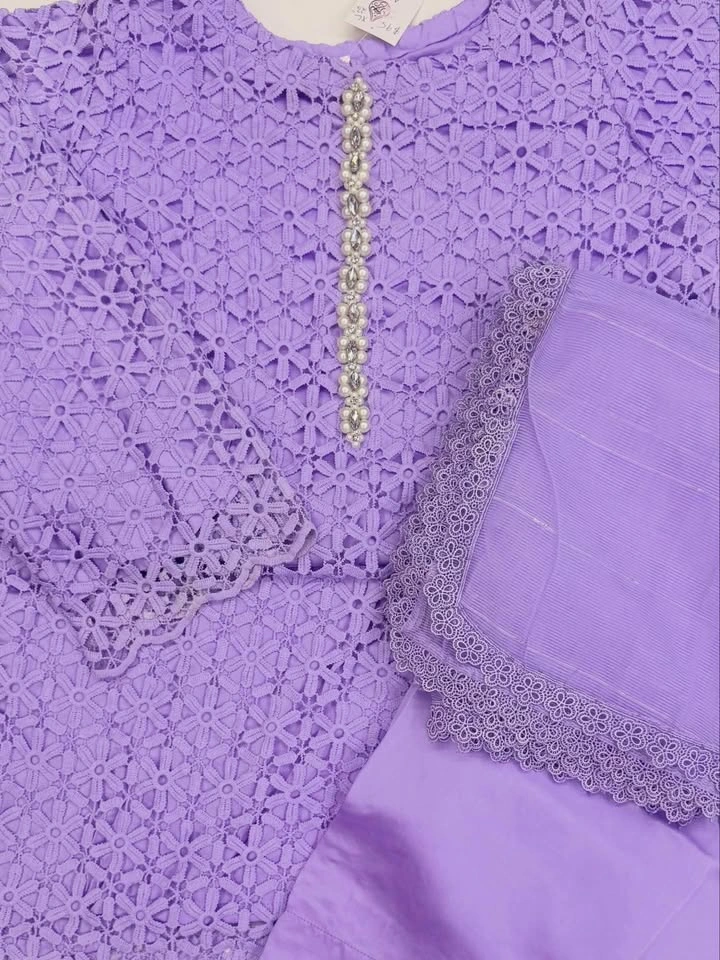 NEW Crochet net 3pc outfits / Party wear - photo 3