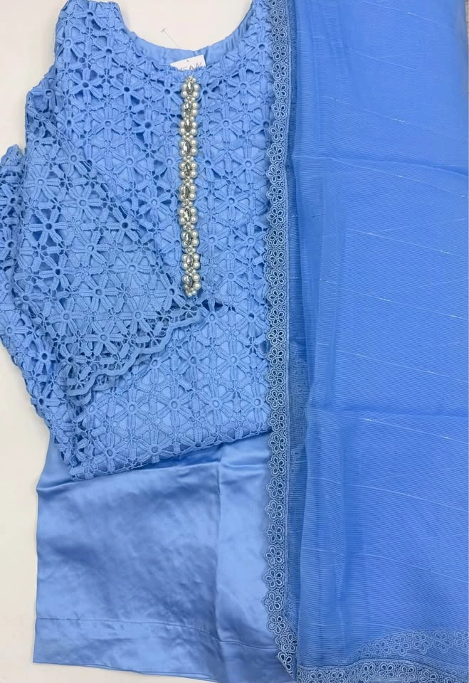 NEW Crochet net 3pc outfits / Party wear - photo 4