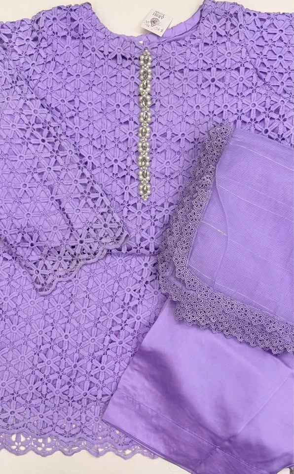 NEW Crochet net 3pc outfits / Party wear - photo 5