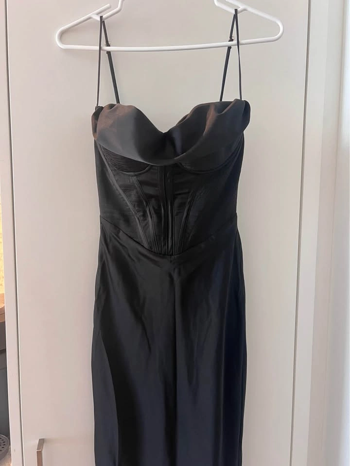 XS House of CB Black Corset Maxi Dress - photo 5